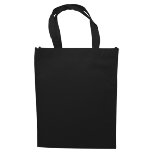 Non Woven Vertical Bag Full Color Black