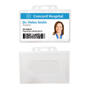 ID Card Pouch Frosty pvc