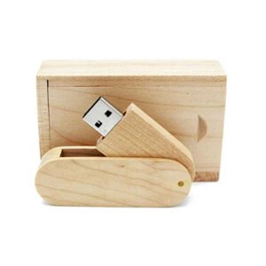 Pendrive With Wooden Case