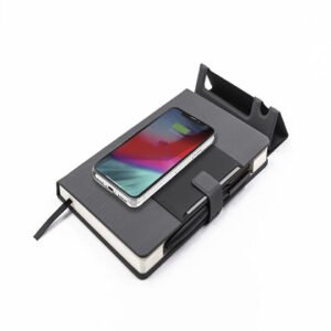 15W Wireless Deluxe Notebook With Phone Stand