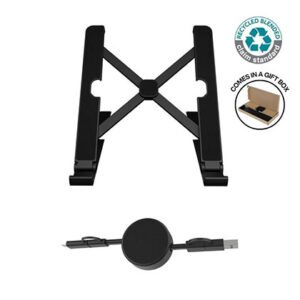 Laptop Stand & Retractable Cable
